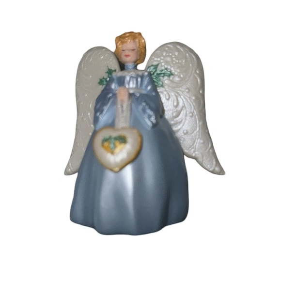 1998 Hallmark Victorian Angel Miniature Tree Topper - 3" by Joyce Lyle - Picture 2 of 3